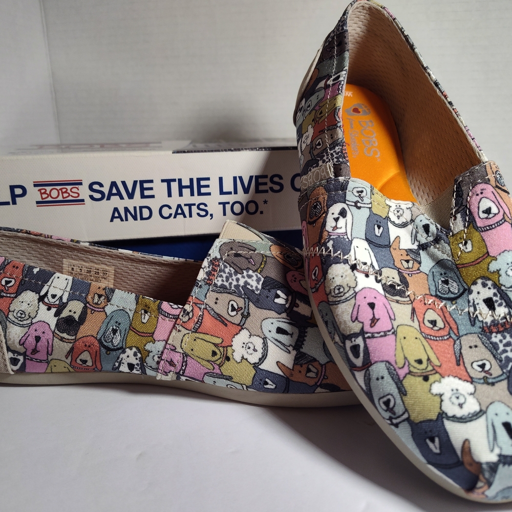Skechers Woman's Animal Print Slip-On Shoes
